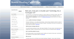 Desktop Screenshot of bowenhealing.com
